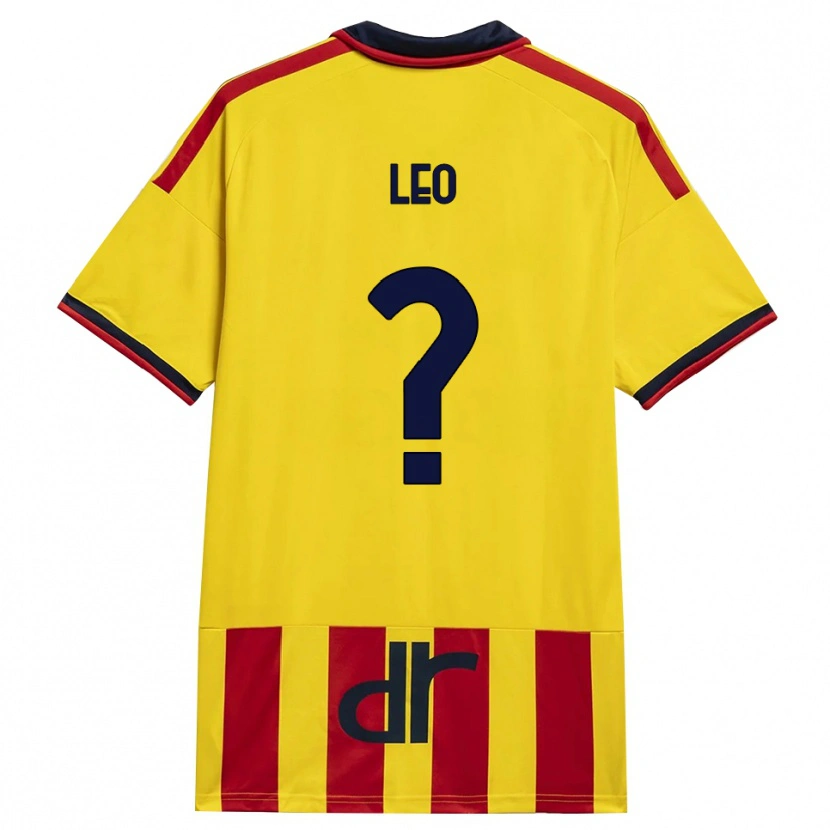 Danxen Damen Giulio Leo #0 Gelb Rot Heimtrikot Trikot 2026/27 T-Shirt Österreich