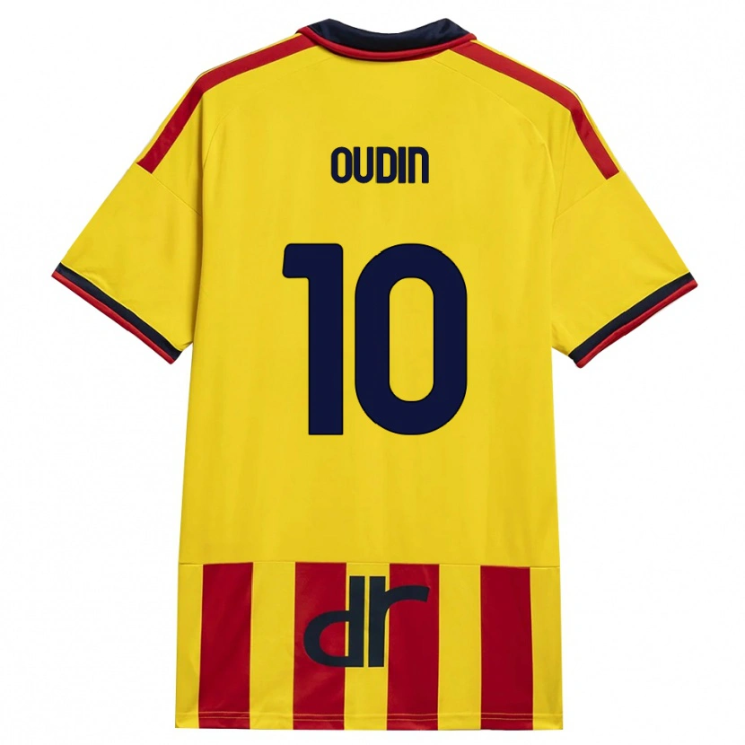 Danxen Damen Rémi Oudin #10 Gelb Rot Heimtrikot Trikot 2026/27 T-Shirt Österreich