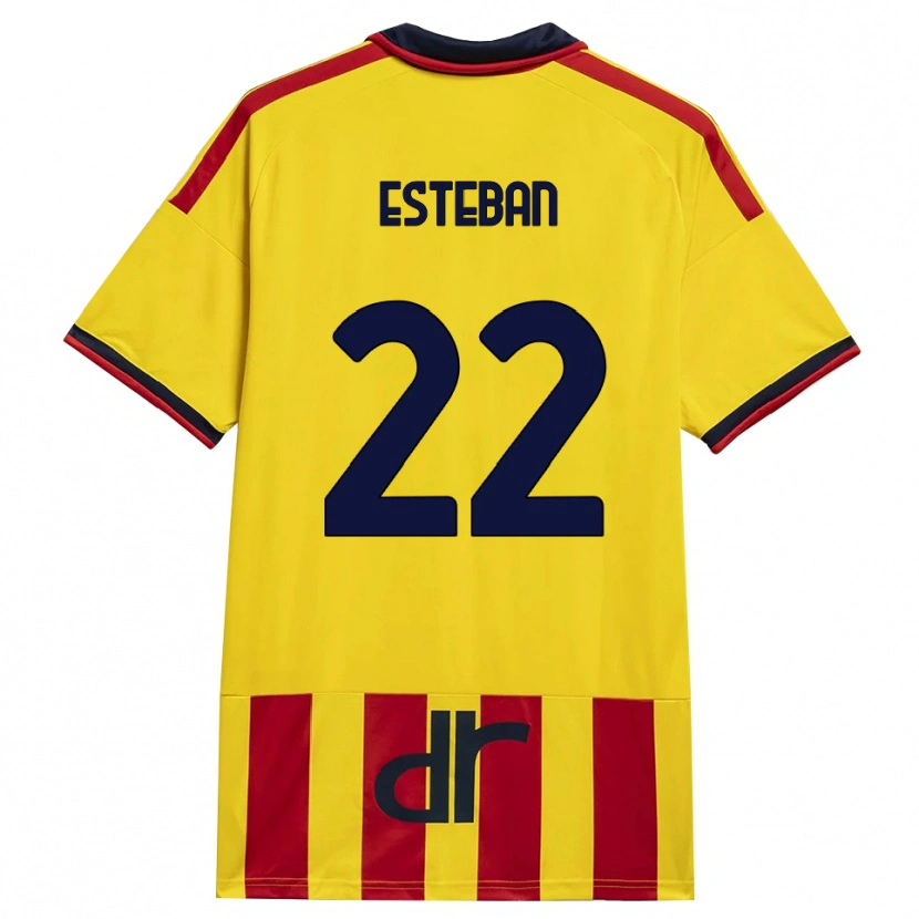 Danxen Damen Paco Esteban #22 Gelb Rot Heimtrikot Trikot 2026/27 T-Shirt Österreich