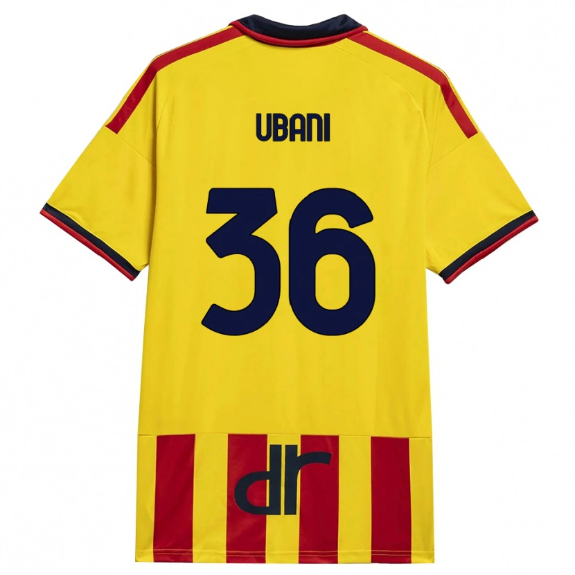 Danxen Damen Marlon Ubani #36 Gelb Rot Heimtrikot Trikot 2026/27 T-Shirt Österreich