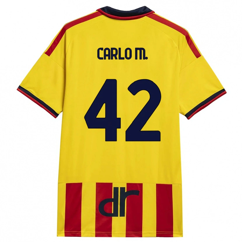 Danxen Damen Carlo Mariano #42 Gelb Rot Heimtrikot Trikot 2026/27 T-Shirt Österreich