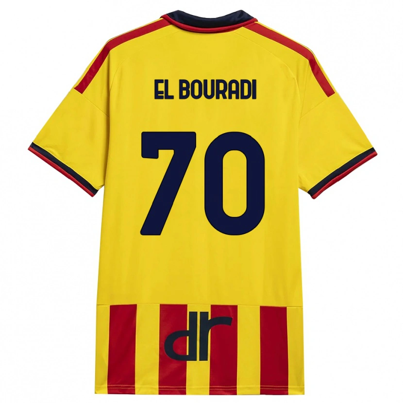 Danxen Damen Walid El Bouradi #70 Gelb Rot Heimtrikot Trikot 2026/27 T-Shirt Österreich