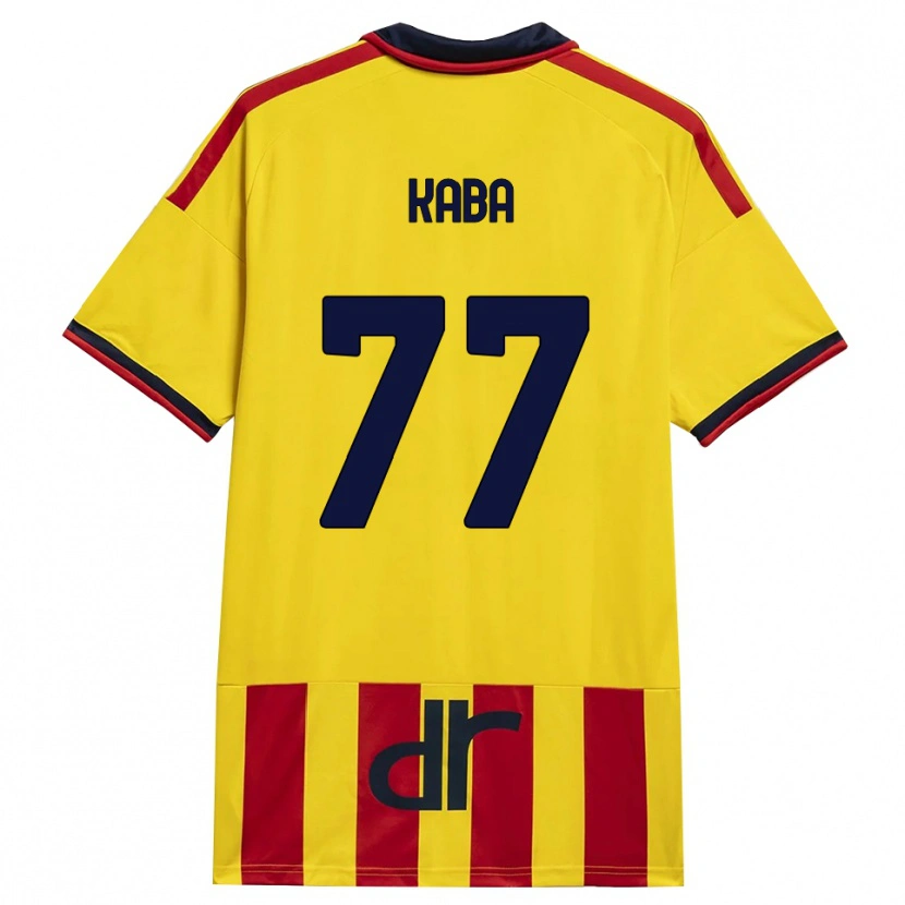 Danxen Damen Mohamed Kaba #77 Gelb Rot Heimtrikot Trikot 2026/27 T-Shirt Österreich