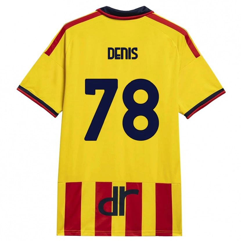 Danxen Damen Max Denis #78 Gelb Rot Heimtrikot Trikot 2026/27 T-Shirt Österreich