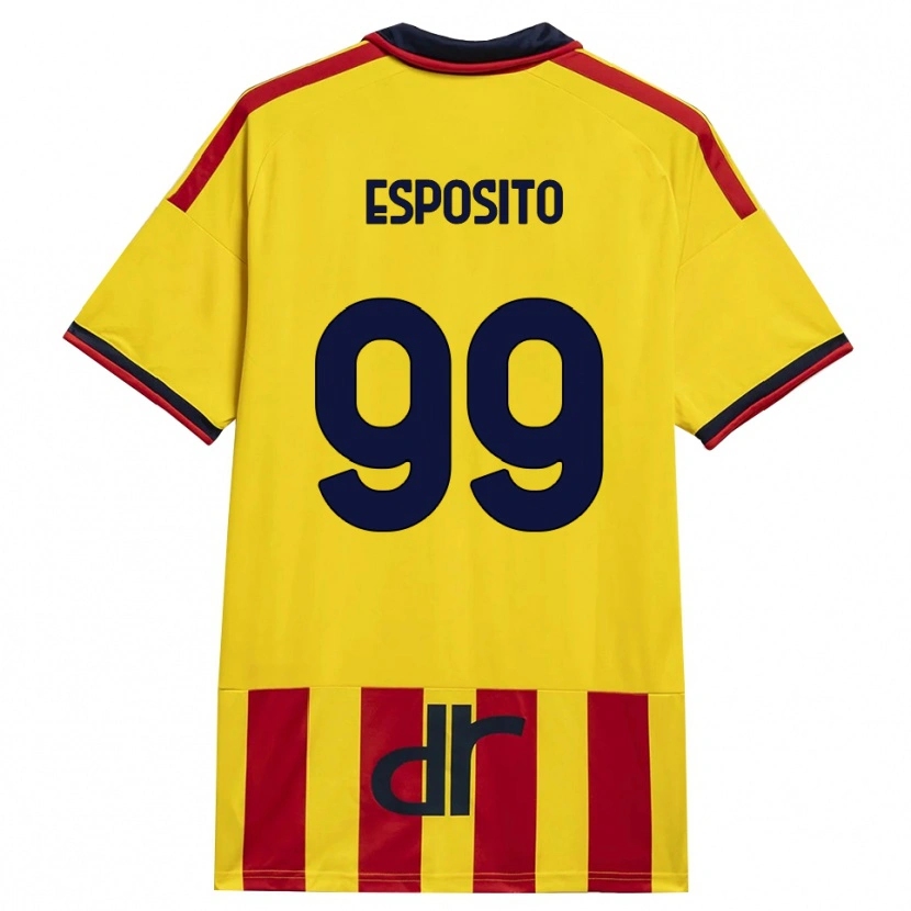 Danxen Damen Pasquale Esposito #99 Gelb Rot Heimtrikot Trikot 2026/27 T-Shirt Österreich