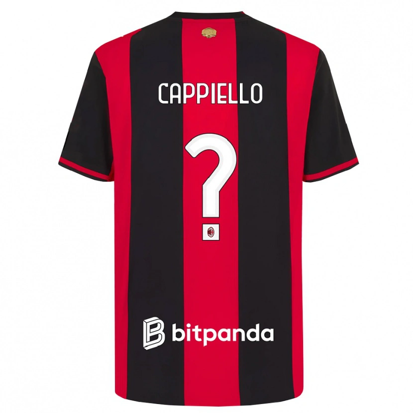 Danxen Damen Flavio Cappiello #0 Rot Schwarz Weiß Heimtrikot Trikot 2026/27 T-Shirt Österreich