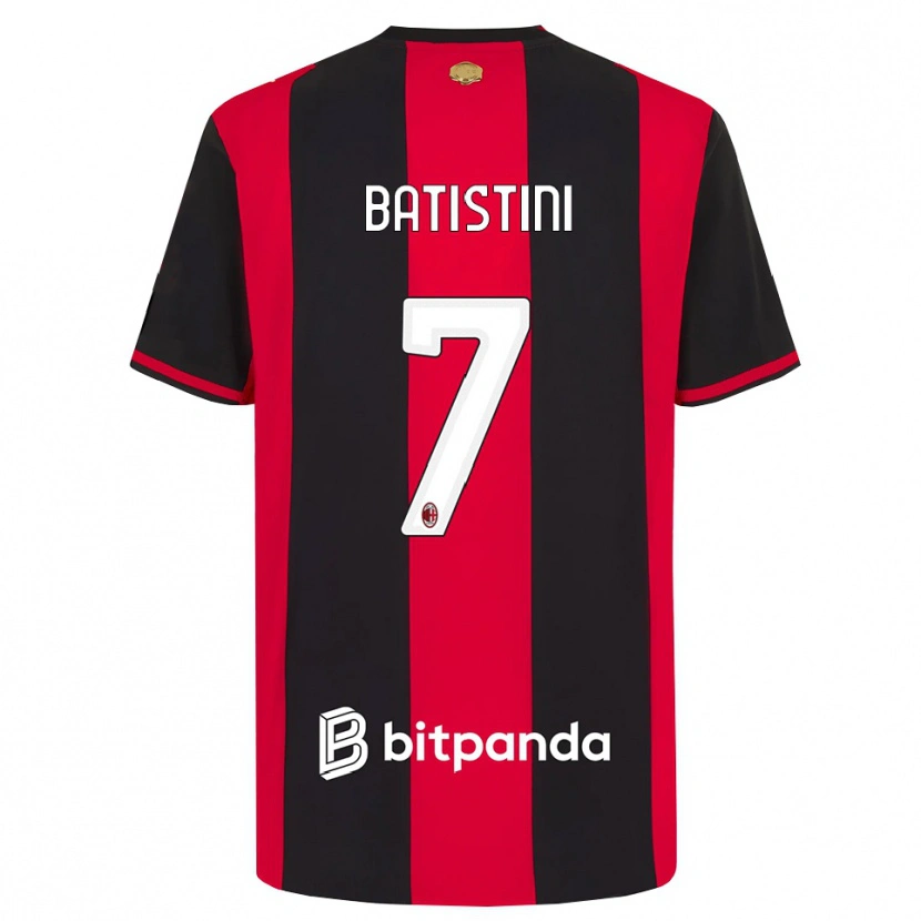 Danxen Damen Simone Batistini #7 Rot Schwarz Weiß Heimtrikot Trikot 2026/27 T-Shirt Österreich