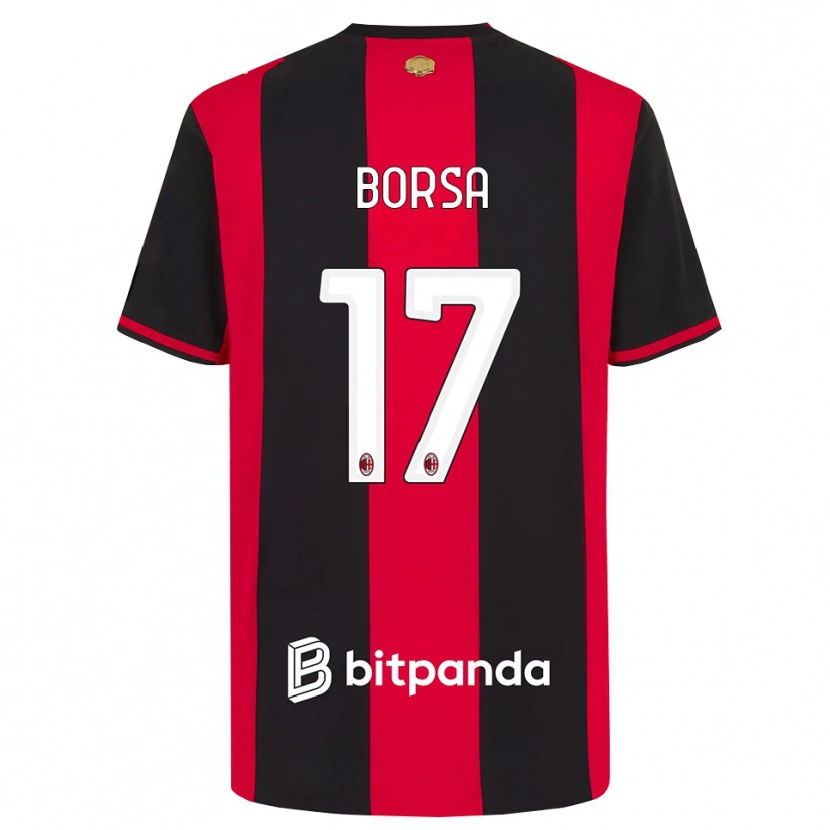 Danxen Damen Gabriele Borsa #17 Rot Schwarz Weiß Heimtrikot Trikot 2026/27 T-Shirt Österreich
