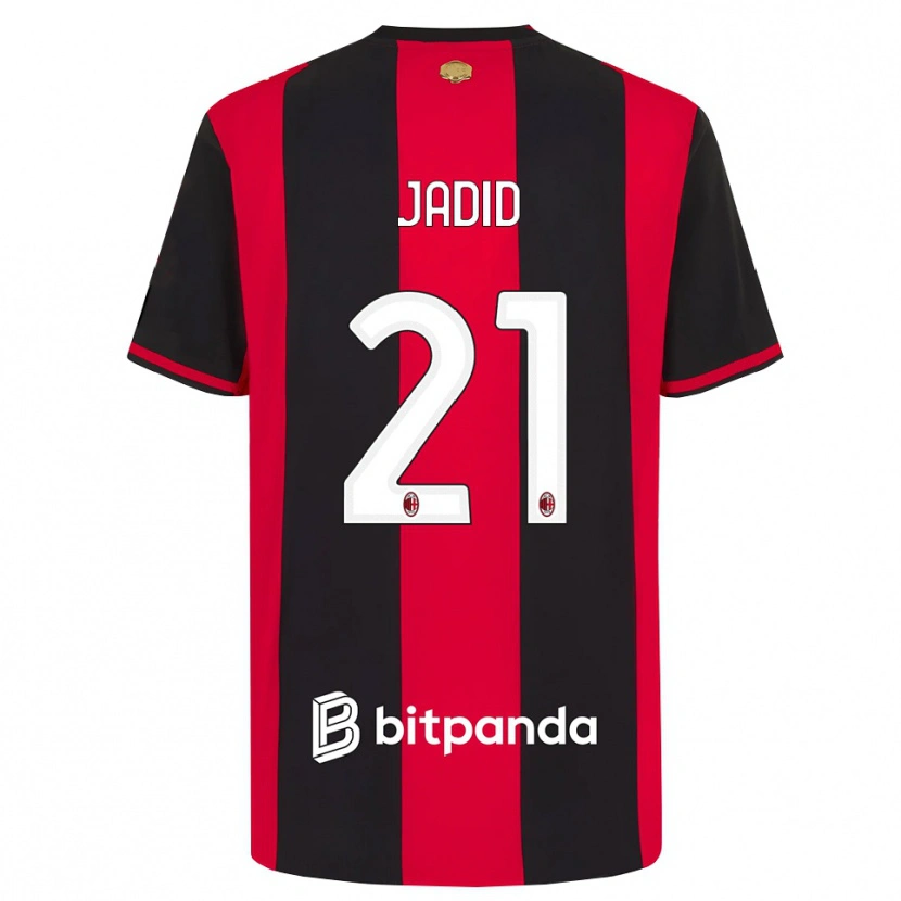 Danxen Damen Akram Jadid #21 Rot Schwarz Weiß Heimtrikot Trikot 2026/27 T-Shirt Österreich