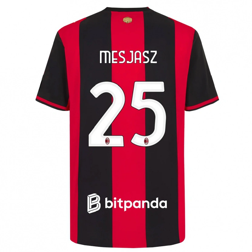 Danxen Damen Malgorzata Mesjasz #25 Rot Schwarz Weiß Heimtrikot Trikot 2026/27 T-Shirt Österreich