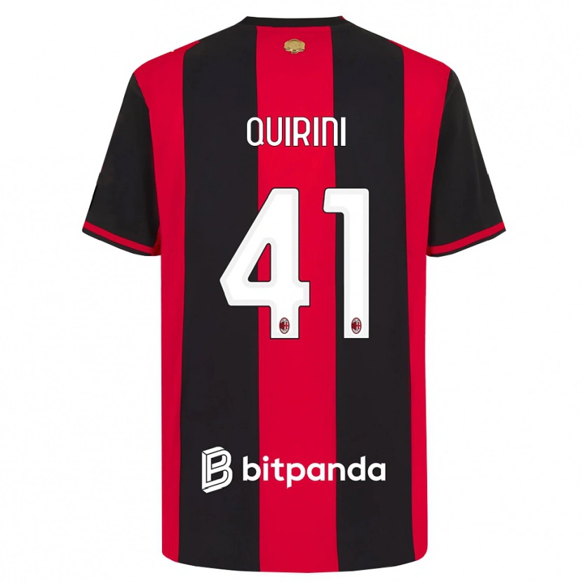 Danxen Damen Ettore Quirini #41 Rot Schwarz Weiß Heimtrikot Trikot 2026/27 T-Shirt Österreich