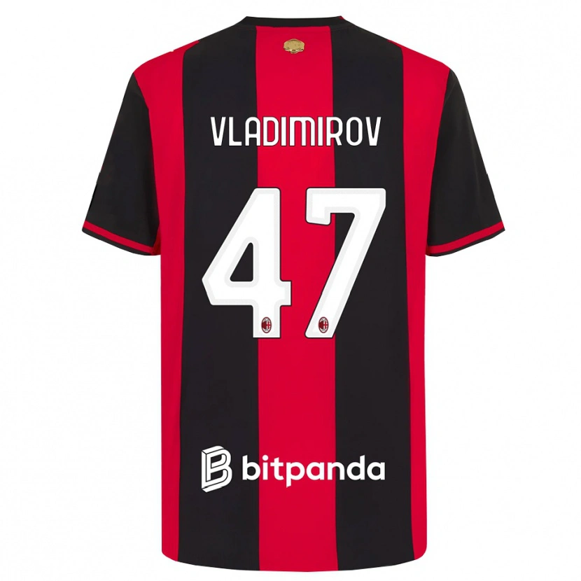 Danxen Damen Valeri Vladimirov #47 Rot Schwarz Weiß Heimtrikot Trikot 2026/27 T-Shirt Österreich