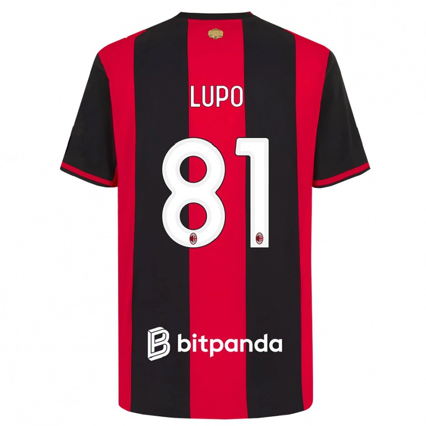 Danxen Damen Simone Lupo #81 Rot Schwarz Weiß Heimtrikot Trikot 2026/27 T-Shirt Österreich