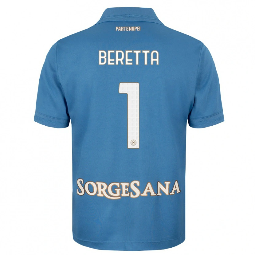 Danxen Damen Beatrice Beretta #1 Nebelblau Weiß Heimtrikot Trikot 2026/27 T-Shirt Österreich