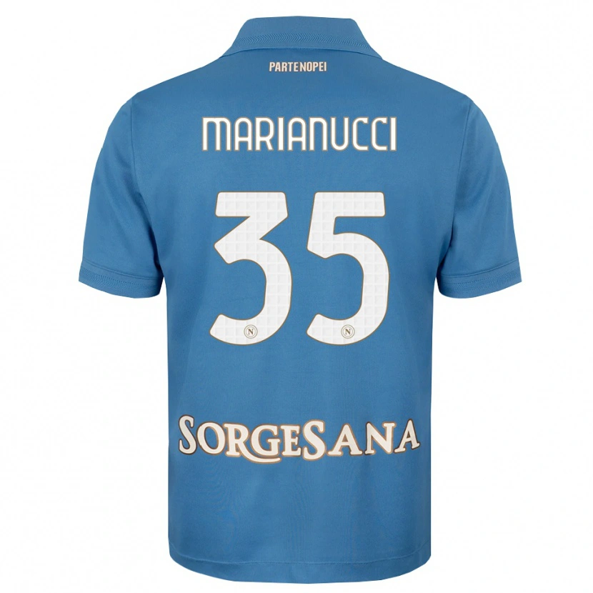 Danxen Damen Luca Marianucci #35 Nebelblau Weiß Heimtrikot Trikot 2026/27 T-Shirt Österreich