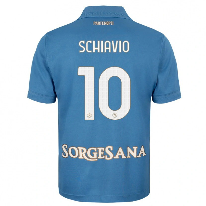 Danxen Damen Angelo Schiavio #10 Nebelblau Weiß Heimtrikot Trikot 2026/27 T-Shirt Österreich