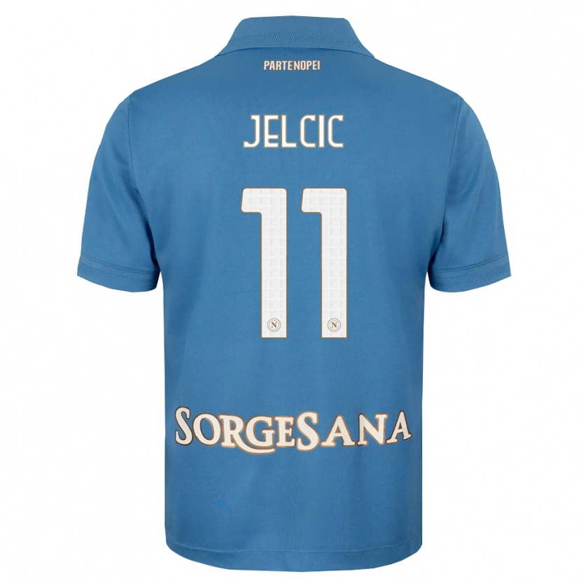 Danxen Damen Maja Jelčić #11 Nebelblau Weiß Heimtrikot Trikot 2026/27 T-Shirt Österreich
