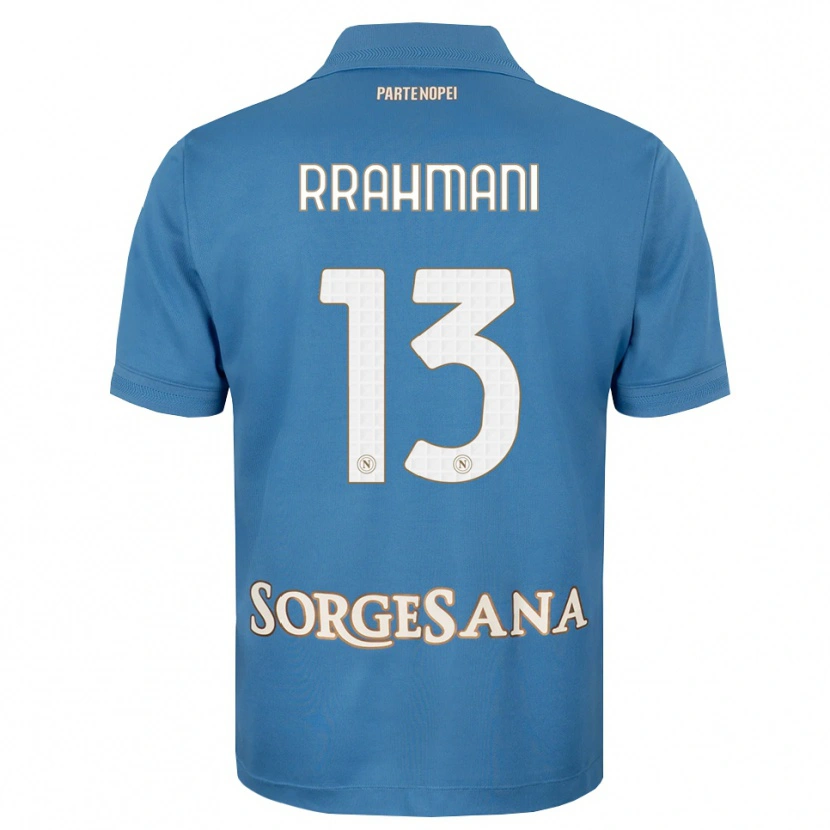 Danxen Damen Amir Rrahmani #13 Nebelblau Weiß Heimtrikot Trikot 2026/27 T-Shirt Österreich