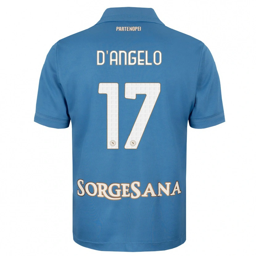 Danxen Damen Giuseppe D'angelo #17 Nebelblau Weiß Heimtrikot Trikot 2026/27 T-Shirt Österreich