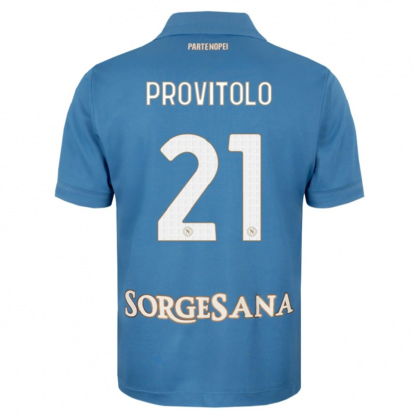 Danxen Damen Vincenzo Provitolo #21 Nebelblau Weiß Heimtrikot Trikot 2026/27 T-Shirt Österreich