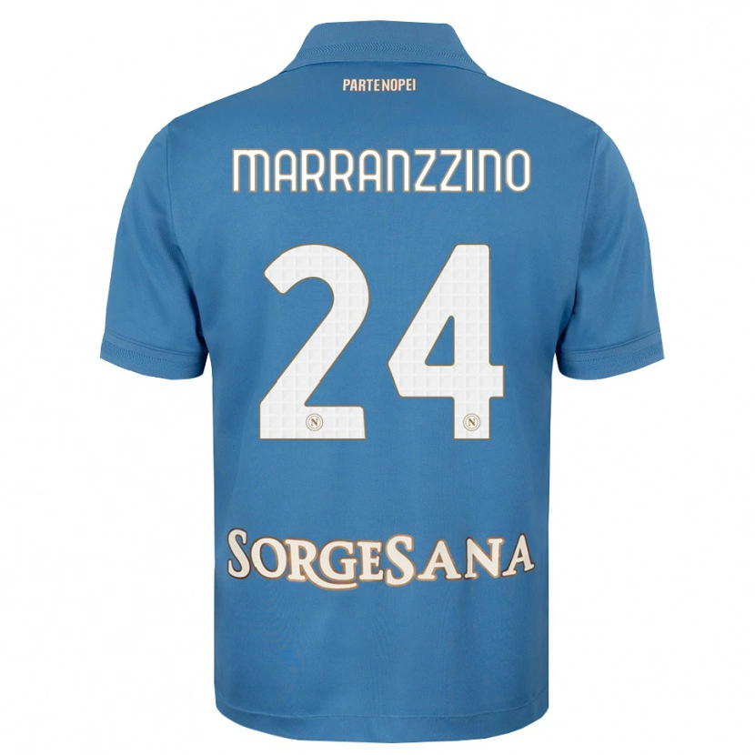 Danxen Damen Pasquale Marranzzino #24 Nebelblau Weiß Heimtrikot Trikot 2026/27 T-Shirt Österreich