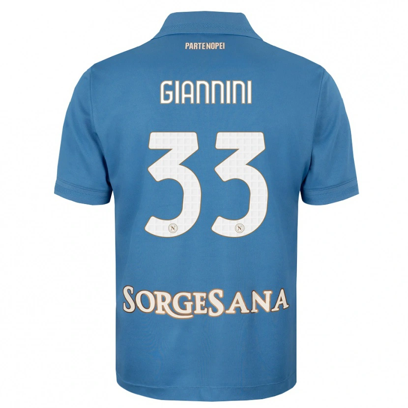 Danxen Damen Enrico Giannini #33 Nebelblau Weiß Heimtrikot Trikot 2026/27 T-Shirt Österreich