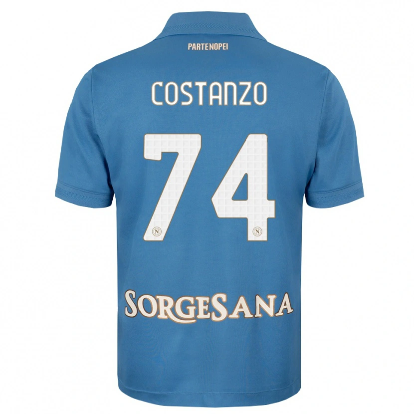 Danxen Damen Davide Costanzo #74 Nebelblau Weiß Heimtrikot Trikot 2026/27 T-Shirt Österreich