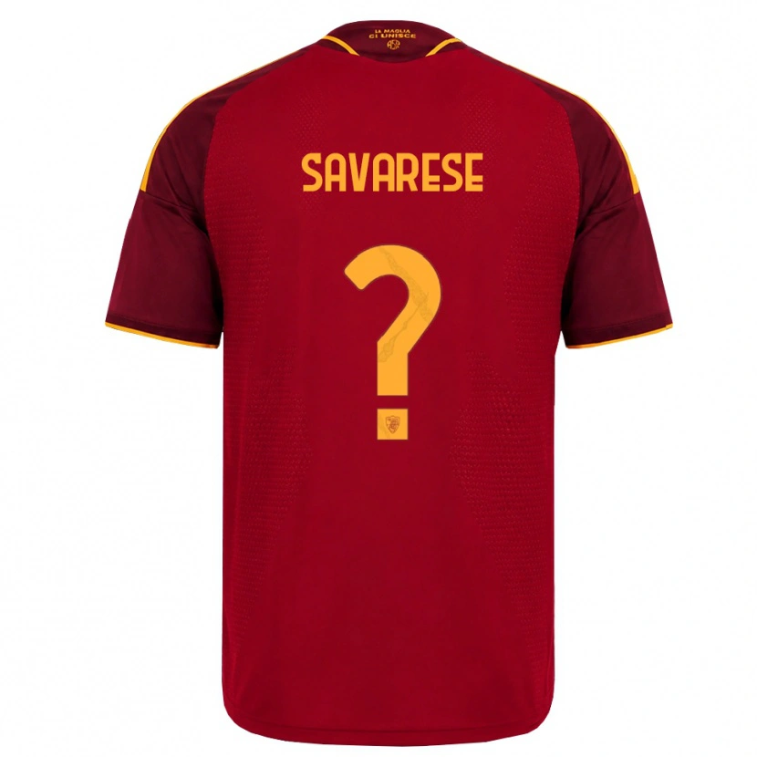 Danxen Damen Bruno Savarese #0 Rot Gold Gelb Heimtrikot Trikot 2026/27 T-Shirt Österreich