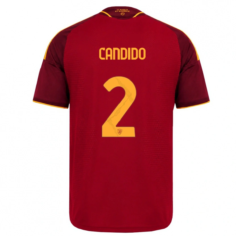 Danxen Damen Gabriele Candido #2 Rot Gold Gelb Heimtrikot Trikot 2026/27 T-Shirt Österreich
