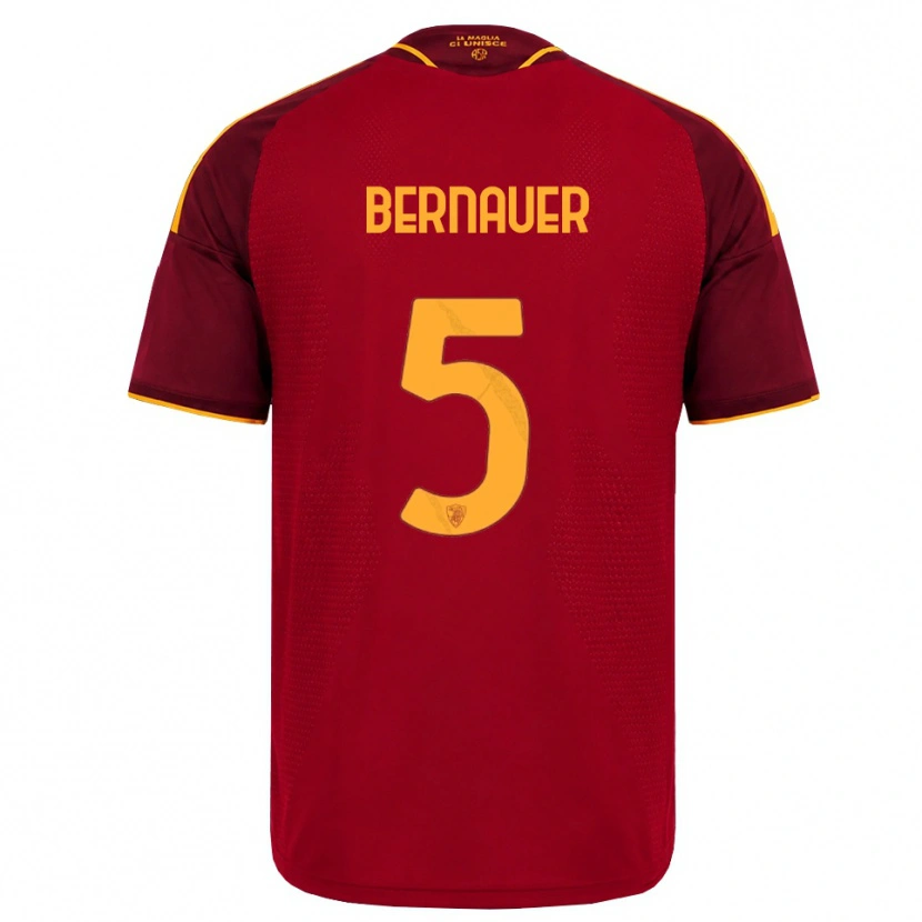 Danxen Damen Vanessa Bernauer #5 Rot Gold Gelb Heimtrikot Trikot 2026/27 T-Shirt Österreich