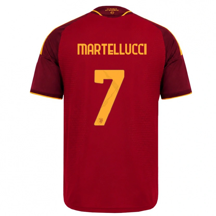 Danxen Damen Federico Martellucci #7 Rot Gold Gelb Heimtrikot Trikot 2026/27 T-Shirt Österreich