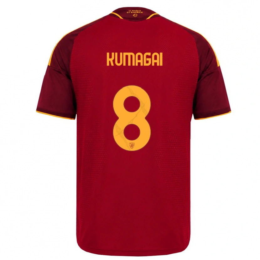 Danxen Damen Saki Kumagai #8 Rot Gold Gelb Heimtrikot Trikot 2026/27 T-Shirt Österreich