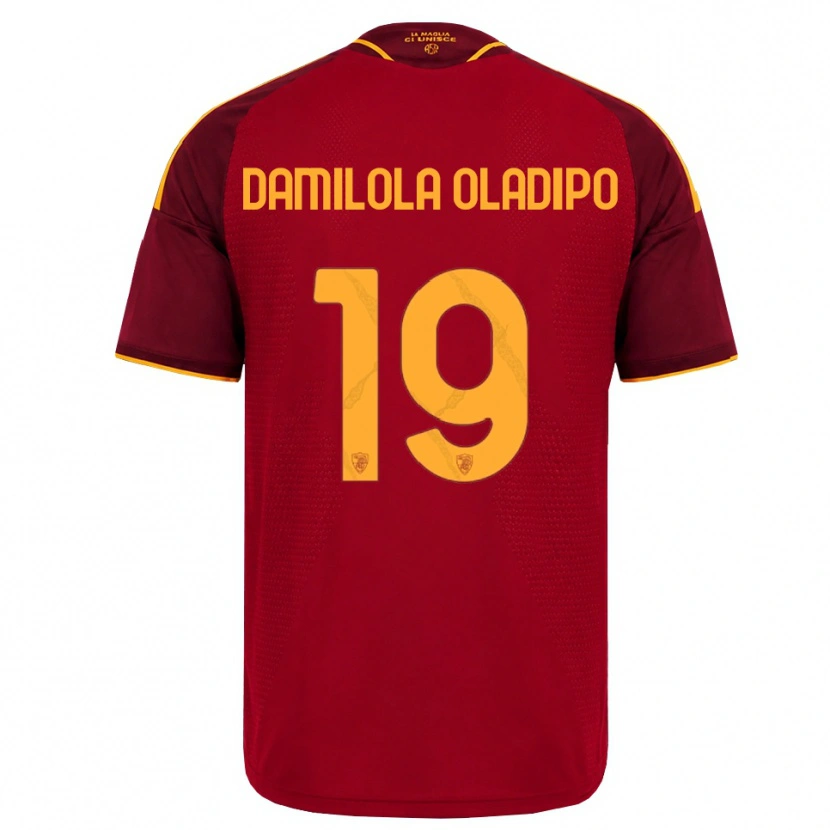 Danxen Damen Shukurat Damilola Oladipo #19 Rot Gold Gelb Heimtrikot Trikot 2026/27 T-Shirt Österreich
