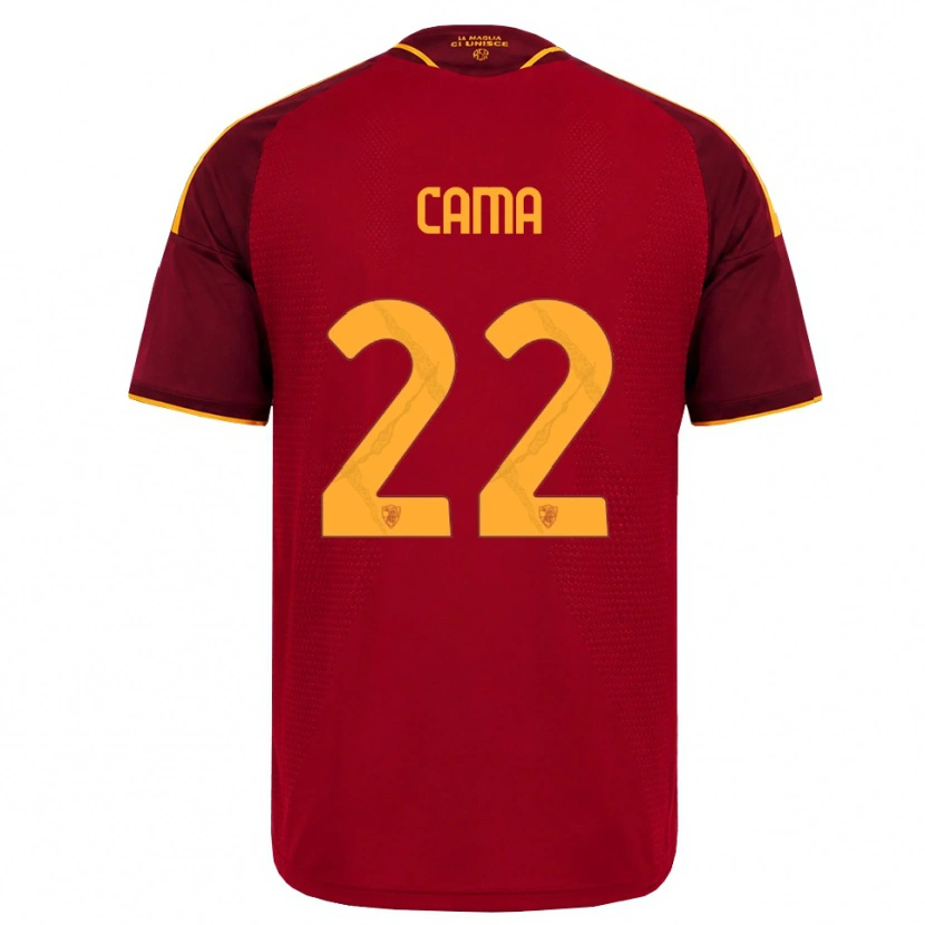 Danxen Damen Cristian Cama #22 Rot Gold Gelb Heimtrikot Trikot 2026/27 T-Shirt Österreich