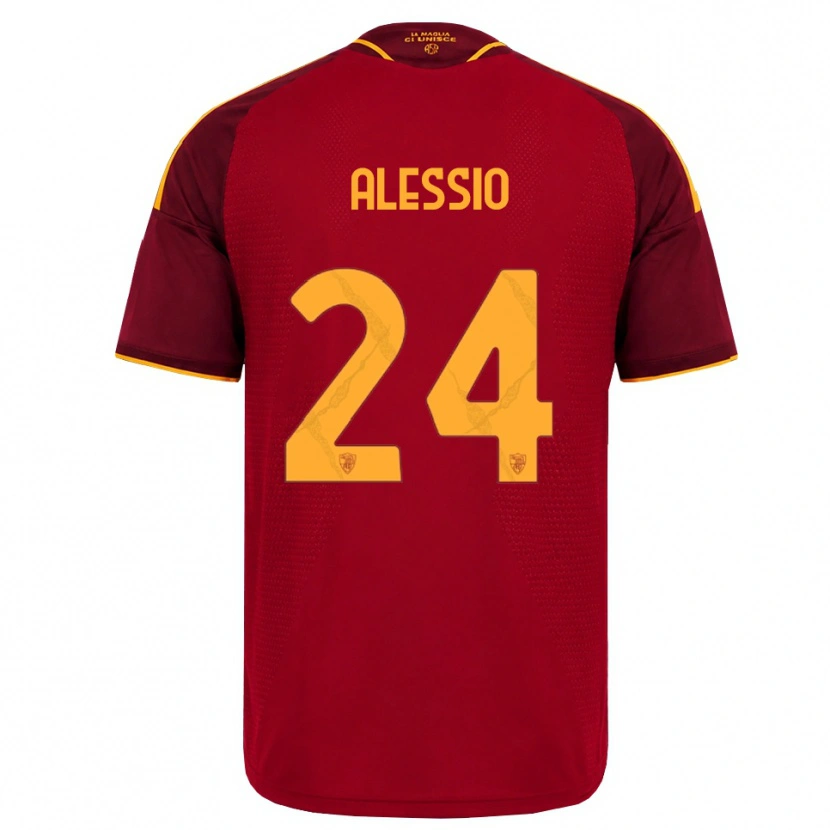 Danxen Damen Filippo Alessio #24 Rot Gold Gelb Heimtrikot Trikot 2026/27 T-Shirt Österreich