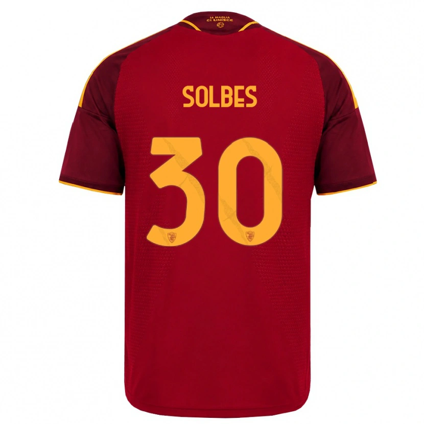 Danxen Damen Ricardo Solbes #30 Rot Gold Gelb Heimtrikot Trikot 2026/27 T-Shirt Österreich