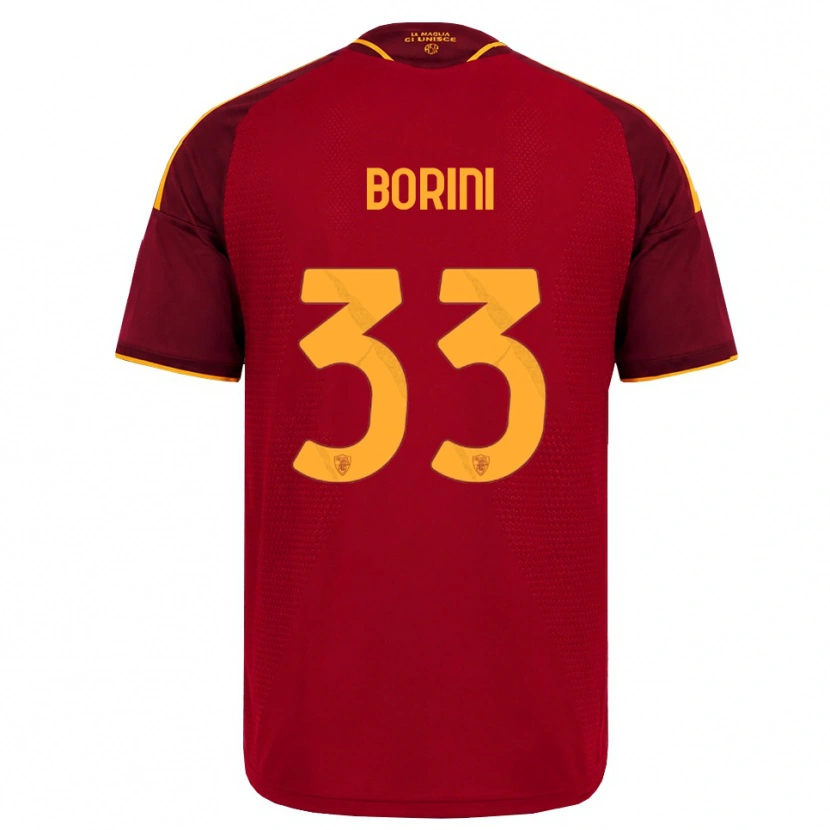 Danxen Damen Joyce Borini #33 Rot Gold Gelb Heimtrikot Trikot 2026/27 T-Shirt Österreich