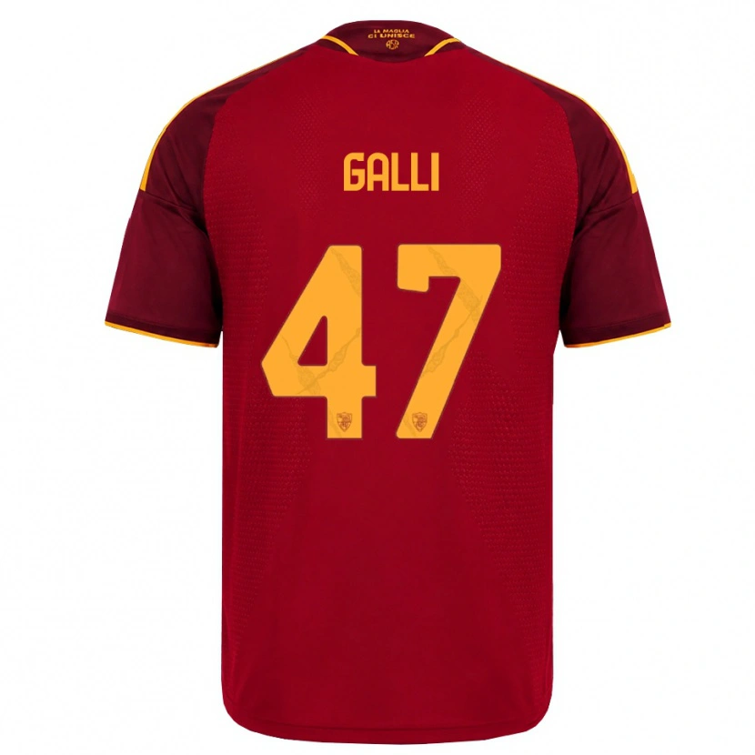 Danxen Damen Giulia Galli #47 Rot Gold Gelb Heimtrikot Trikot 2026/27 T-Shirt Österreich
