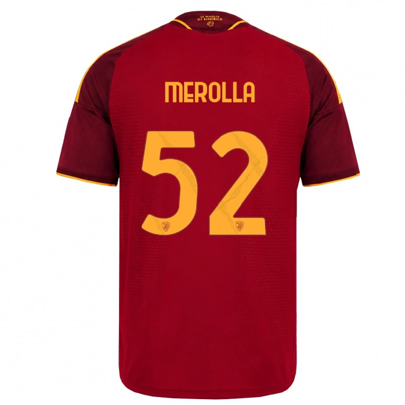 Danxen Damen Liliana Merolla #52 Rot Gold Gelb Heimtrikot Trikot 2026/27 T-Shirt Österreich