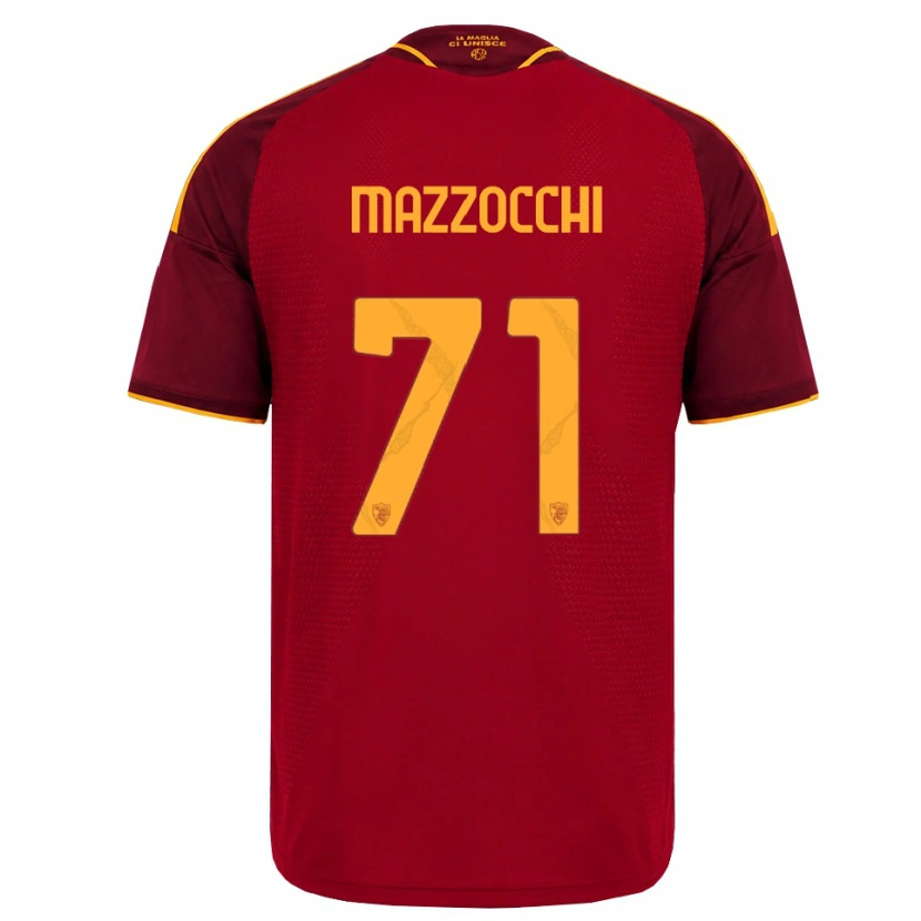 Danxen Damen Giulia Mazzocchi #71 Rot Gold Gelb Heimtrikot Trikot 2026/27 T-Shirt Österreich