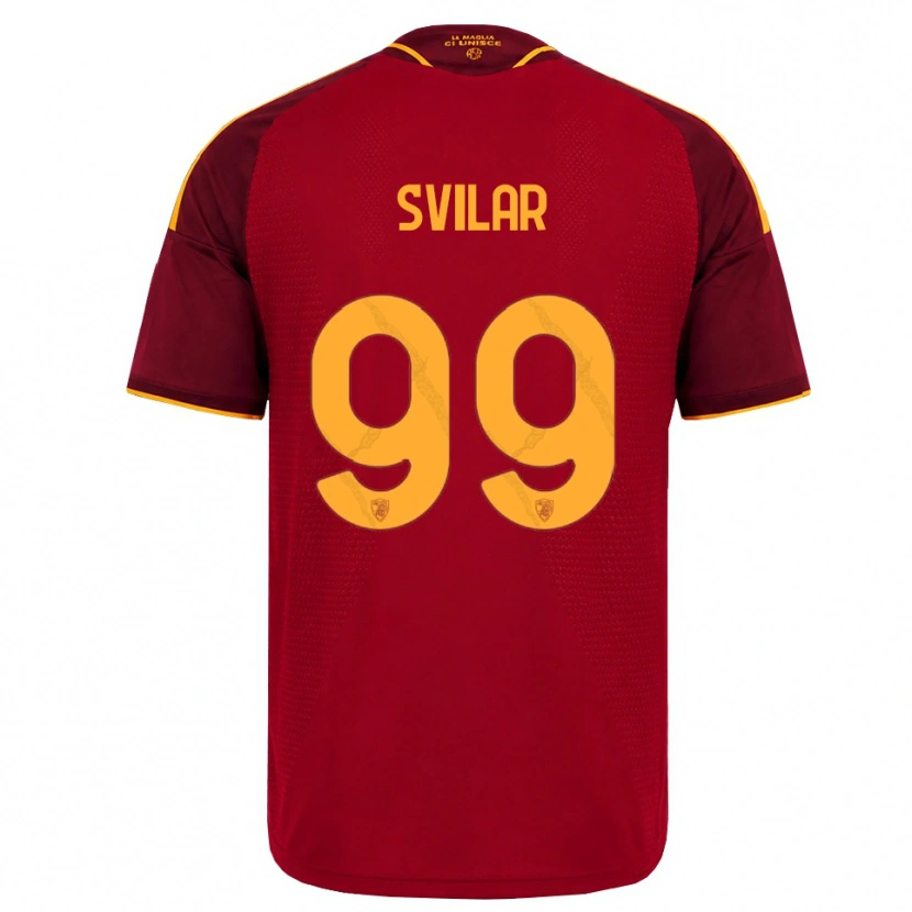 Danxen Damen Mile Svilar #99 Rot Gold Gelb Heimtrikot Trikot 2026/27 T-Shirt Österreich