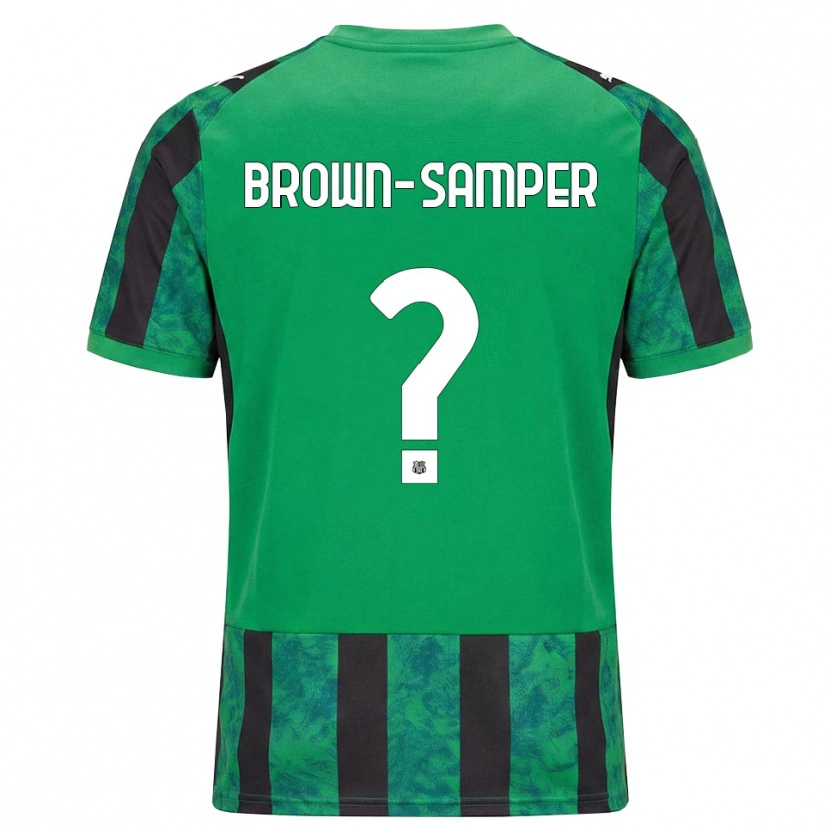 Danxen Damen Isaac Brown-Samper #0 Grün Schwarz Weiß Heimtrikot Trikot 2026/27 T-Shirt Österreich