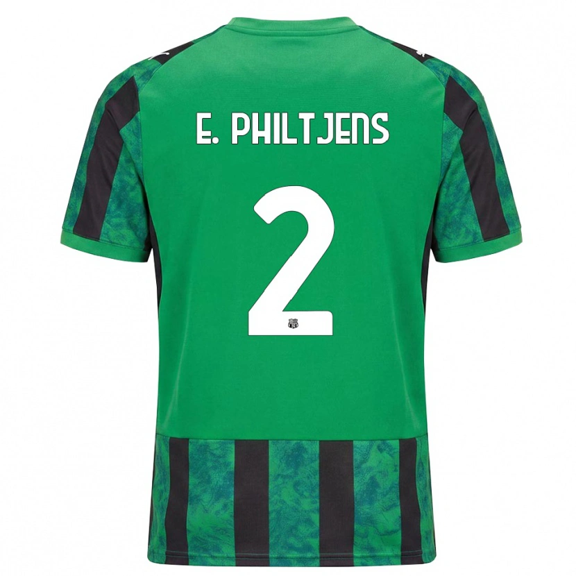 Danxen Damen Davina Brigitte E. Philtjens #2 Grün Schwarz Weiß Heimtrikot Trikot 2026/27 T-Shirt Österreich