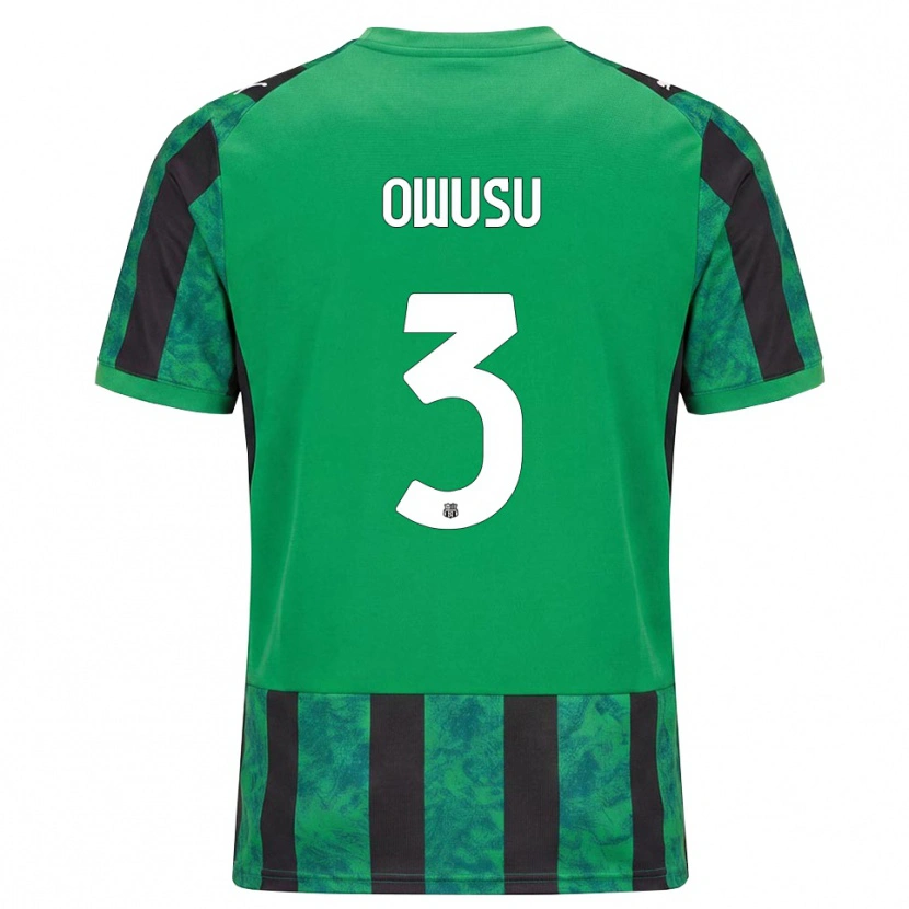 Danxen Damen Gideon Owusu #3 Grün Schwarz Weiß Heimtrikot Trikot 2026/27 T-Shirt Österreich
