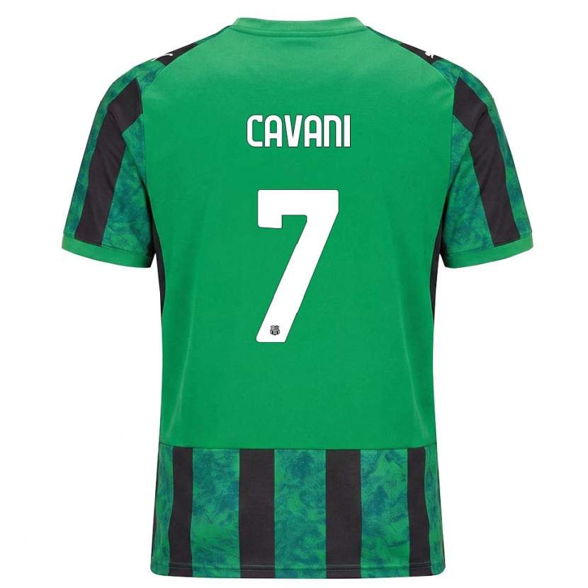 Danxen Damen Lorenzo Cavani #7 Grün Schwarz Weiß Heimtrikot Trikot 2026/27 T-Shirt Österreich