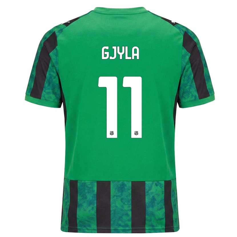 Danxen Damen Briajan Gjyla #11 Grün Schwarz Weiß Heimtrikot Trikot 2026/27 T-Shirt Österreich