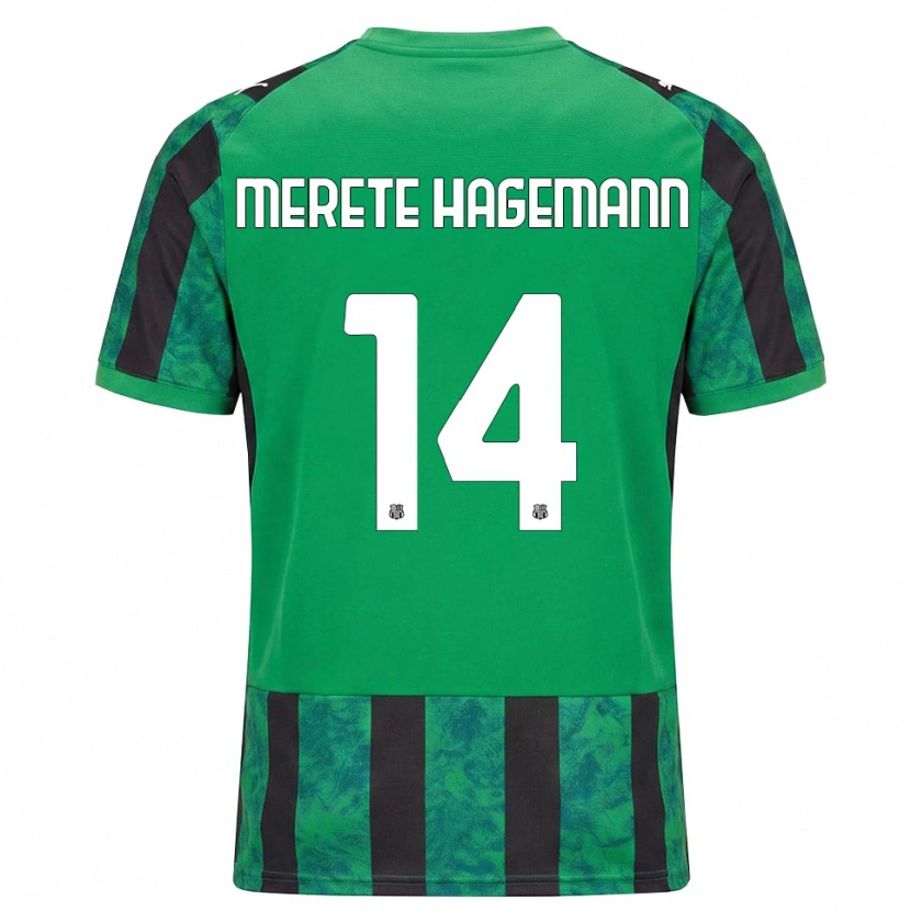 Danxen Damen Maja Merete Hagemann #14 Grün Schwarz Weiß Heimtrikot Trikot 2026/27 T-Shirt Österreich