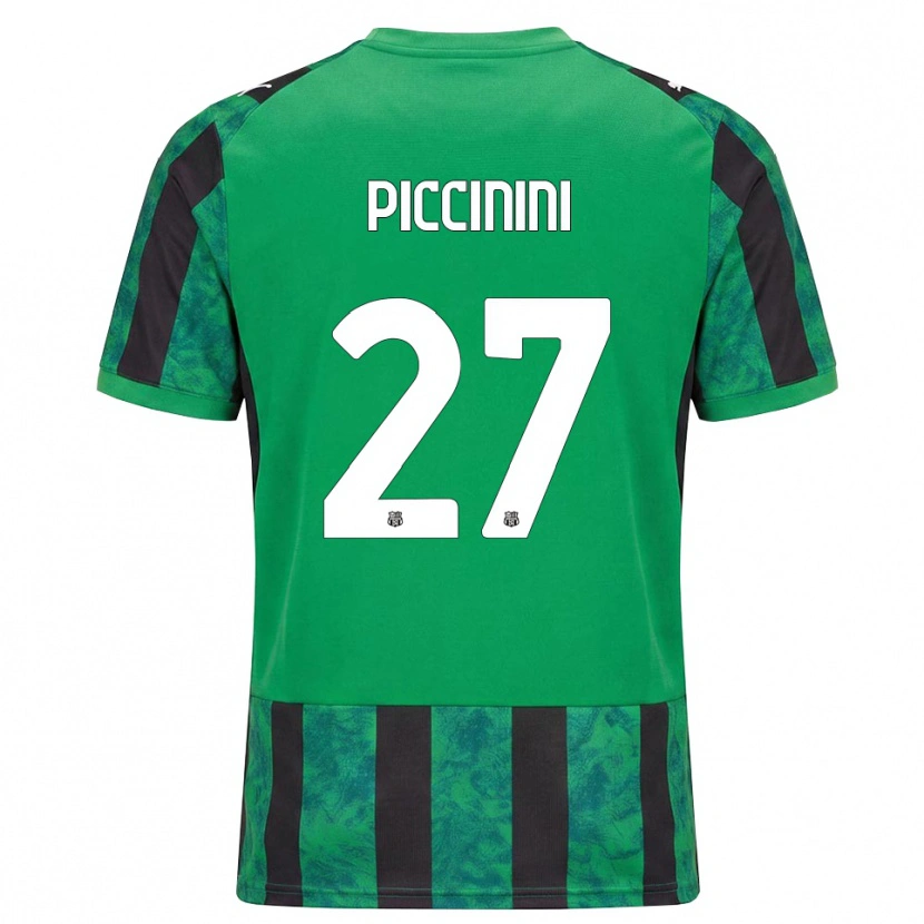 Danxen Damen Stefano Piccinini #27 Grün Schwarz Weiß Heimtrikot Trikot 2026/27 T-Shirt Österreich