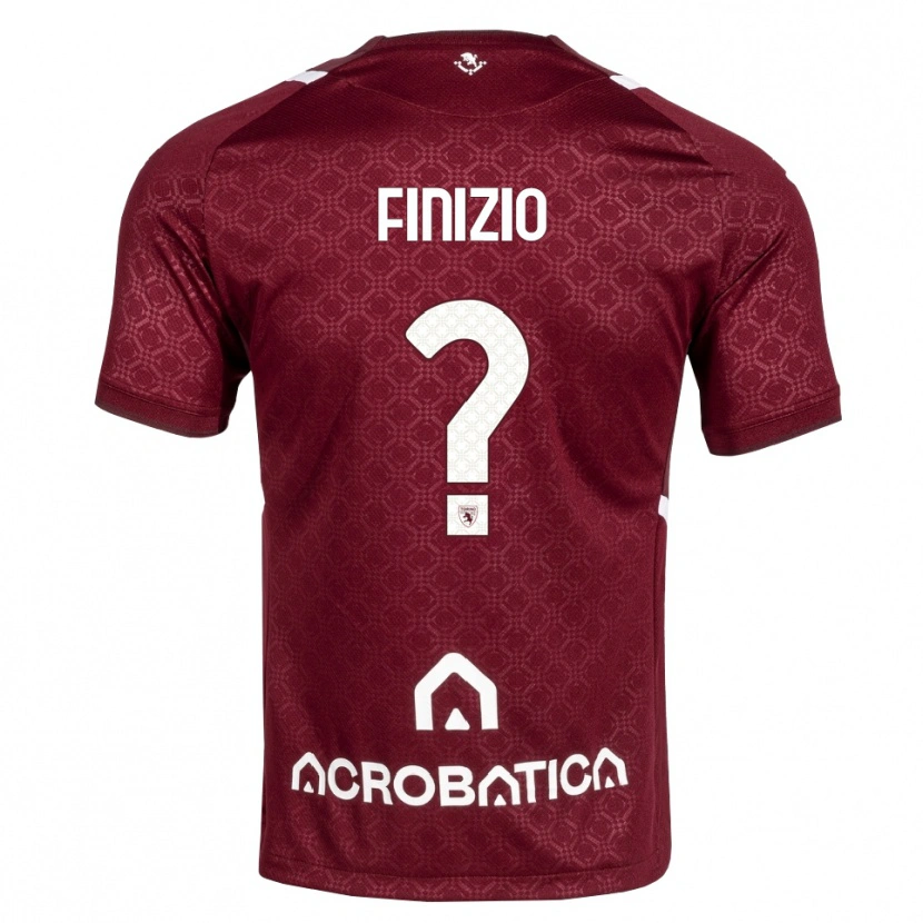 Danxen Damen Davide Finizio #0 Burgund Weiß Heimtrikot Trikot 2026/27 T-Shirt Österreich