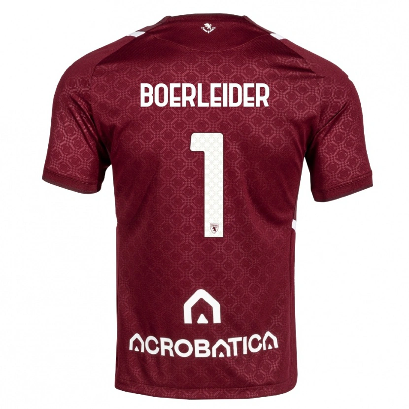 Danxen Damen Yannick Boerleider #1 Burgund Weiß Heimtrikot Trikot 2026/27 T-Shirt Österreich